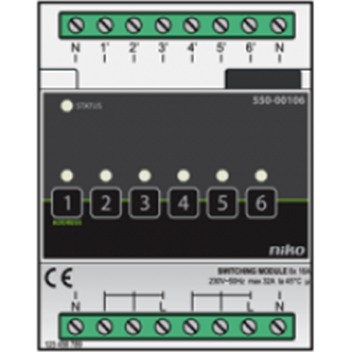 Niko Home Control  module de communication (6x)